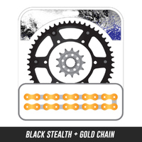 EK Stealth Chain and Sprockets Kit for Yamaha WR450F 2007 to 2021