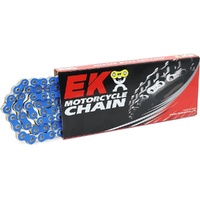 EK 420 H/Duty Motocross Chain Blue 136L for Kawasaki KX80 1979 to 2000