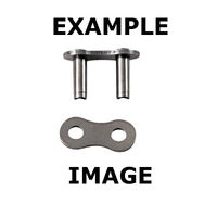 EK 520 Gold O'ring Rivet Link x1 for Kawasaki Z250 Ltd Chain Drive 1981 to 1983