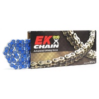 EK 520 QX-Ring Blue Chain 120L for Husqvarna FS450 SuperMoto 2015 to 2022
