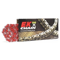 EK 520 QX-Ring Red Chain 120L for Suzuki DR350 1991 to 1999