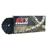 EK 530 QX-Ring Black/Black Chain 122L