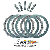 Fibres Steels Springs Clutch Kit for Kawasaki KX250 2T 1987-1989 KX500 1989-04