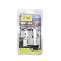 Black Kustom Hardware Bar End Plug | 28mm | 3 Piece | Tapered Bars