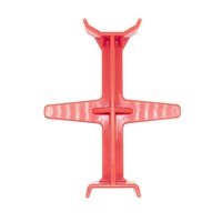 Kustom Hardware Seal Saver Tie Down Support Brace | Plastic Large - Red