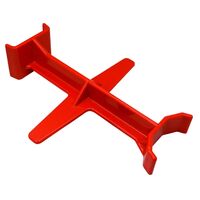 Tie Down Brace | Seal Saver Plastic | Mini | Red for Mini Bikes | Pee Wees