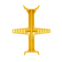 Kustom Hardware Seal Saver Tie Down Support Brace | Plastic Large - Yellow