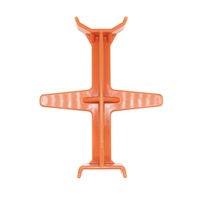 Kustom Hardware Seal Saver Tie Down Support Brace | Plastic Large - Orange