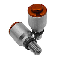 Kustom Hardware - Mini Fork Bleeder M8*1.0, M4*0.7 WP AER - Orange