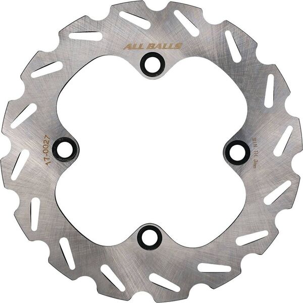 All Balls Rear Brake Disc/Rotor for 2009-2014 Yamaha YFM550 FA GRIZZLY