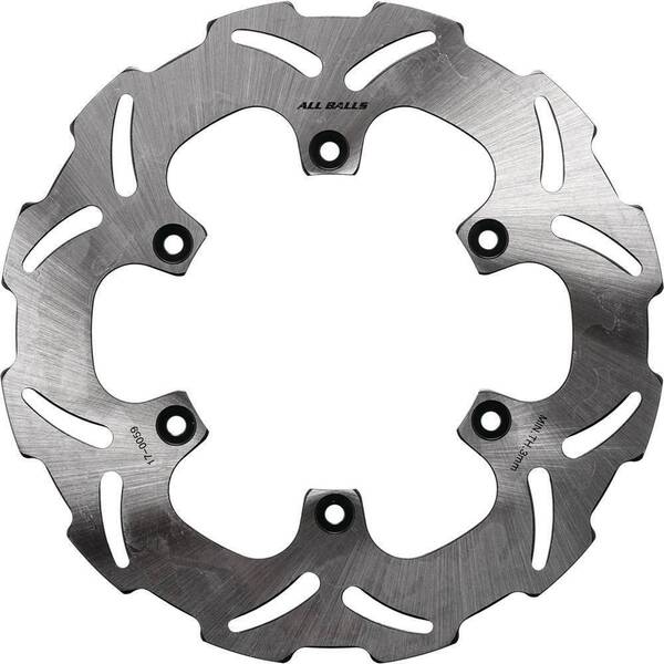 All Balls Rear Brake Disc/Rotor for 2016-2018 Yamaha YZ250X