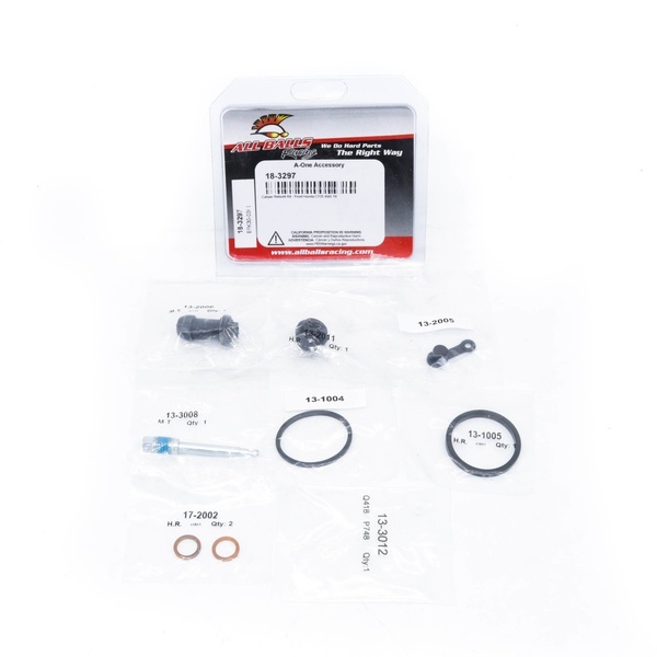 All Balls Front Brake Caliper Rebuild Kit for 2019-2022 Honda C125 SUPER CUB