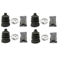 4 Pack CV Boots Rear Inner / Outer for Can-Am Outlander 400 4WD 2011