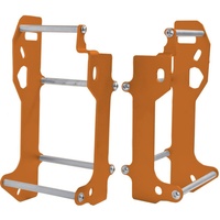 CrossPro Radiator Guard KTM SX/SXF ALL 07-10 / EXC/EXCF ALL 08-10 - Orange   Replaces 2-CP060008B0010