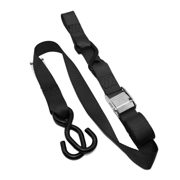 KMX Tie Down 38mm Twin Hook - Blue/Blue Loop
