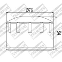 Champion Oil Filter  for BMW R1200 RT 2010-2014