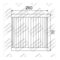 Champion Oil Filter  for HYOSUNG GT650 COMET 2004-2010