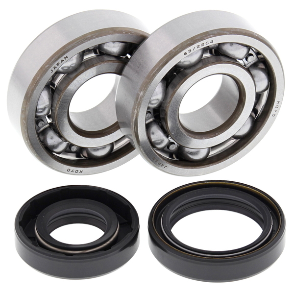All Balls Bearings - Main & Seal Kit  for 1988-2008 Kawasaki KX125