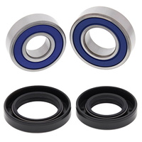 One Front Wheel Bearing Kit for Kawasaki KLF300B Bayou 2Wd 1988 to 2005