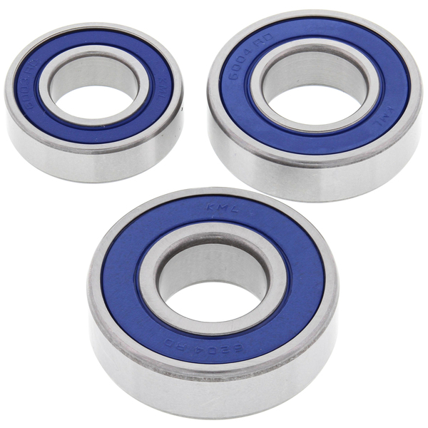All Balls Rear Wheel Bearing and Seal Kit for 1987-2023 Kawasaki KLR650