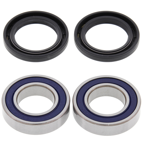All Balls Front Wheel Bearing and Seal Kit for 1993-2008 Kawasaki KX125