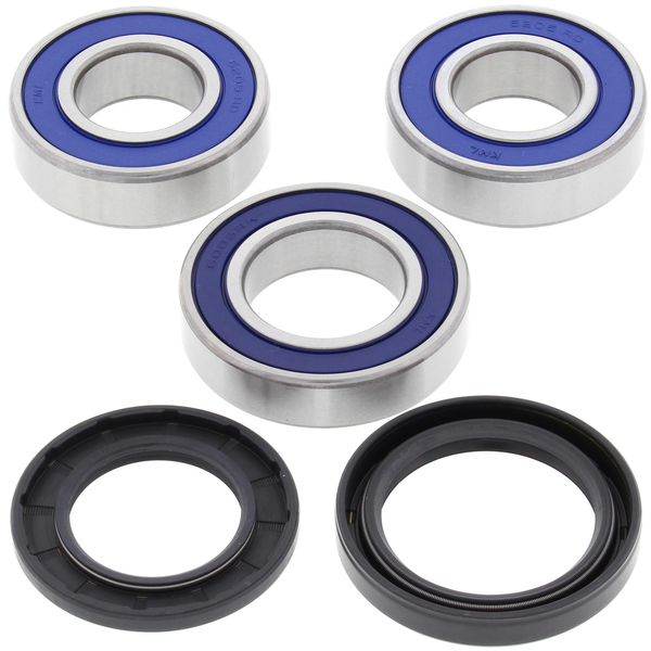 All Balls Rear Wheel Bearing and Seal Kit for 1998-2001 Kawasaki ZX-6R ZX600
