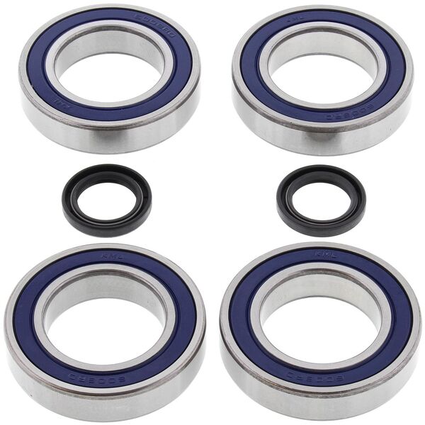 All Balls Rear Wheel Bearing and Seal Kit for 1984 Kawasaki KLT200