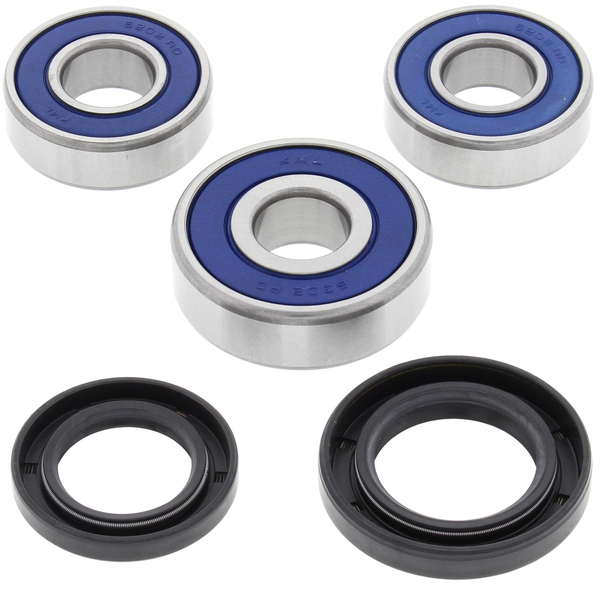 All Balls Rear Wheel Bearing and Seal Kit for 1994-2004 Yamaha DT175