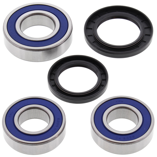 All Balls Rear Wheel Bearing and Seal Kit for 1977-1979 Kawasaki Z650C