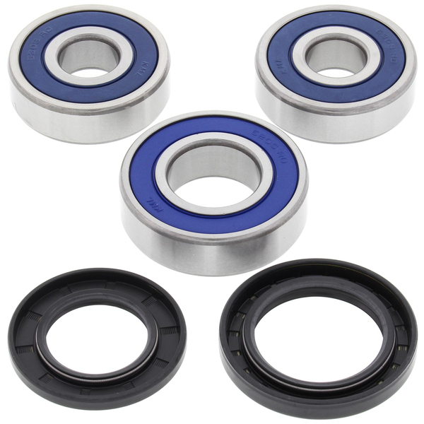 All Balls Rear Wheel Bearing and Seal Kit for 1985-1991 Kawasaki GPZ600R ZX600