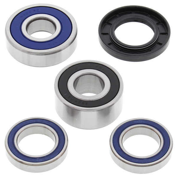 All Balls Rear Wheel Bearing and Seal Kit for 2002-2009 Honda VTX1800C