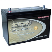 SSB Powersport Dry Fit High Performance Deep-Cycle Battery