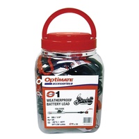 Optimate Weatherproof Battery Lead (SAE71) Jar with 20pcs
