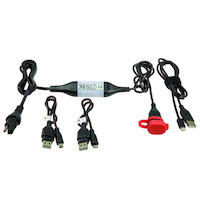 Optimate Weatherproof 1A USB Charger Plus Adaptor