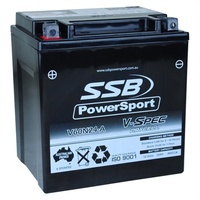 SSB 12V V-Spec Dry Cell AGM 460 CCA Battery 9.9 Kg