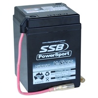 SSB 6V V-Spec Dry Cell AGM Battery 0.9 Kg for Suzuki TS250 1971 to 1978