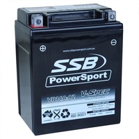 SSB 12V V-Spec Dry Cell AGM 310 CCA Battery 4.7 Kg