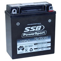 SSB 12V Dry Cell AGM 125 CCA Battery 1.9 Kg for Suzuki DR600S 1984 to 1989