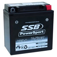 SSB 12V V-Spec Dry Cell AGM 200 CCA Battery 3.1 Kg