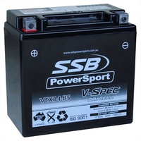 SSB 12V Dry Cell AGM 295 CCA Battery 4.5 Kg for Kawasaki W650 EJ650 1999 to 2005