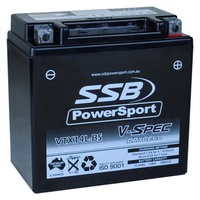 SSB 12V V-Spec Dry Cell AGM 290 CCA Battery 4.5 Kg