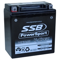 SSB 12V V-Spec Dry Cell AGM 340 CCA Battery 5.1 Kg
