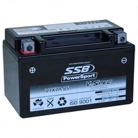 SSB 12V V-Spec Dry Cell AGM 205 CCA Battery 2.5 Kg
