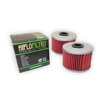HiFlo Two Pack of Oil Filters for Honda ATC250 Es Big Red 1985 to 1987