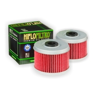 HiFlo HF113 Oil Filter Two Pack for Honda TRX350 1987 to 1989