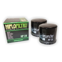 Oil Filter Two Pack HiFlo for Cagiva 1000 Raptor 2000 to 2005