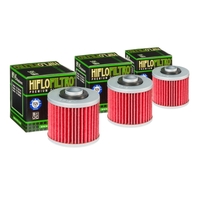 HiFlo Oil Filter 3 Pack for Yamaha YFM700 R Raptor 2006 to 2021