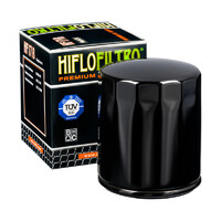 Black Oil Filter for HD 1584 FXSTC SOFTAIL CUSTOM 2007-2009