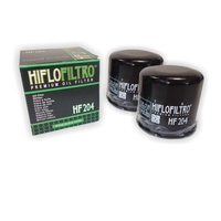HiFlo Oil Filter Two Pack for Yamaha YFM700 Grizzly 2007 to 2014
