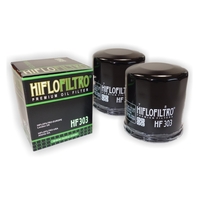 HiFlo Oil Filter Two Pack for Honda VTR1000 F Fire Storm Super Hawk 1997 to 2002